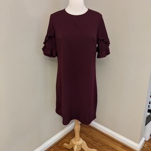 James and Jules Merlot Dress